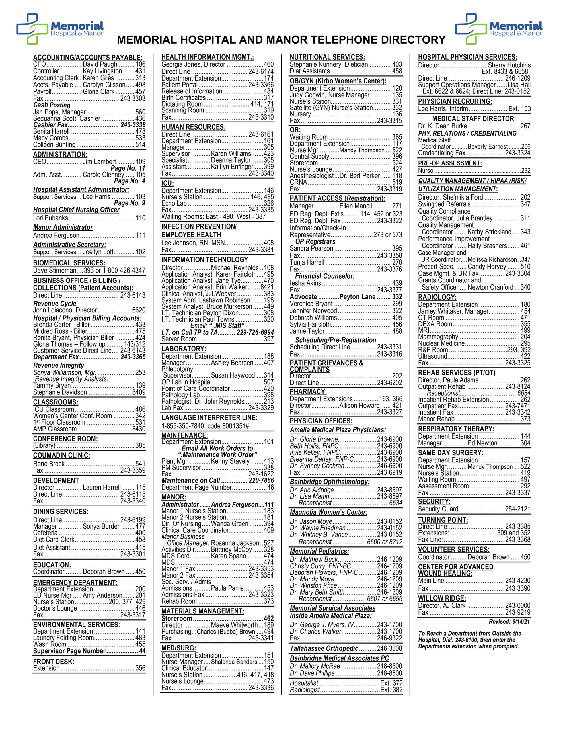 Revised-Telephone-Directory-6-14-21
